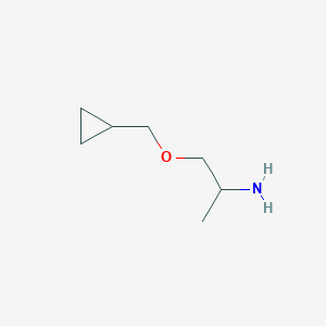 1-(Cyclopropylmethoxy)propan-2-amine