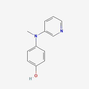 4-[Methyl(pyridin-3-yl)amino]phenol