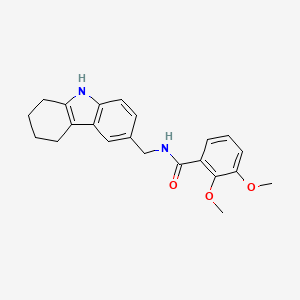 2,3-dimethoxy-N-(6,7,8,9-tetrahydro-5H-carbazol-3-ylmethyl)benzamide