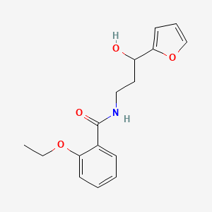 2-ethoxy-N-(3-(furan-2-yl)-3-hydroxypropyl)benzamide