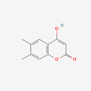 molecular formula C11H12O4 B2468943 4-Hydroxy-6,7-dimethylcoumarin CAS No. 314041-52-6