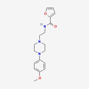 N-[2-[4-(4-Methoxyphenyl)piperazino]ethyl]-2-furancarboxamide
