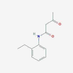 molecular formula C12H15NO2 B2469062 N-(2-乙基苯基)-3-氧代丁酰胺 CAS No. 91640-36-7