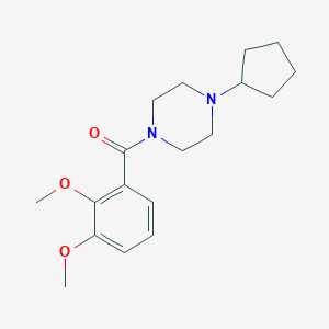 1-Cyclopentyl-4-(2,3-dimethoxybenzoyl)piperazine