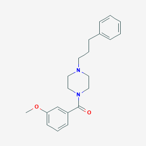 1-(3-Methoxybenzoyl)-4-(3-phenylpropyl)piperazine
