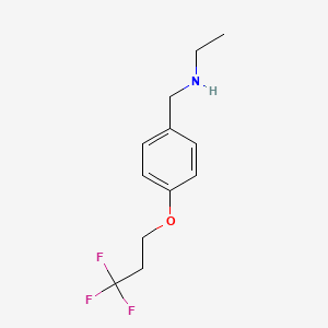 N-[[4-(3,3,3-trifluoropropoxy)phenyl]methyl]ethanamine