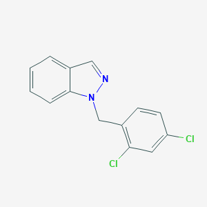 molecular formula C14H10Cl2N2 B246915 1-(2,4-dichlorobenzyl)-1H-indazole 
