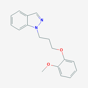 1-[3-(2-methoxyphenoxy)propyl]-1H-indazole