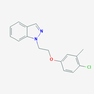 1-(2-(4-chloro-3-methylphenoxy)ethyl)-1H-indazole