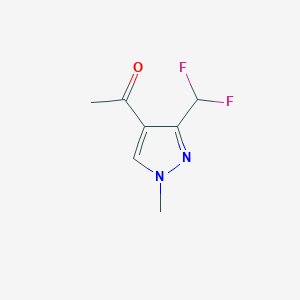 1-(3-(Difluoromethyl)-1-methyl-1H-pyrazol-4-yl)ethanone