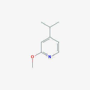 molecular formula C9H13NO B2469329 4-Isopropyl-2-methoxypyridine CAS No. 1370633-62-7