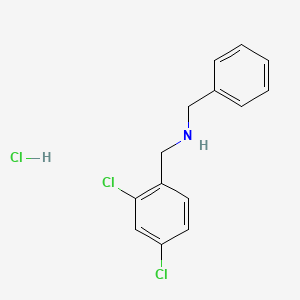 N-Benzyl-1-(2,4-dichlorophenyl)methanamine hydrochloride