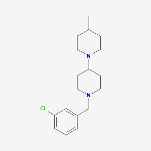 1'-(3-Chlorobenzyl)-4-methyl-1,4'-bipiperidine