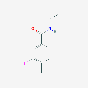 molecular formula C10H12INO B2469467 N-ethyl-3-iodo-4-methylbenzamide CAS No. 1311872-57-7