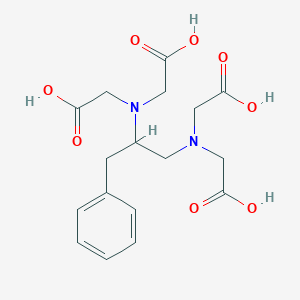 molecular formula C17H22N2O8 B024695 Benzyl edta CAS No. 106145-38-4