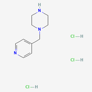 B2469583 1-(4-Pyridinylmethyl)-piperazine 3HCl CAS No. 333992-80-6; 62089-74-1