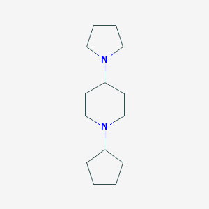 1-Cyclopentyl-4-(1-pyrrolidinyl)piperidine