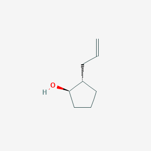 molecular formula C8H14O B2469832 2α-烯丙基环戊烷-1β-醇 CAS No. 74743-89-8