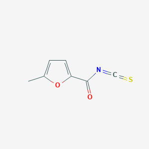 molecular formula C7H5NO2S B2469879 5-Methylfuran-2-carbonyl isothiocyanate CAS No. 856906-99-5