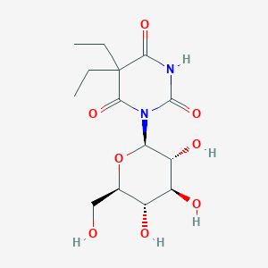 B024699 5,5-Diethyl-1-beta-D-glucopyranosylbarbituric acid CAS No. 106476-71-5