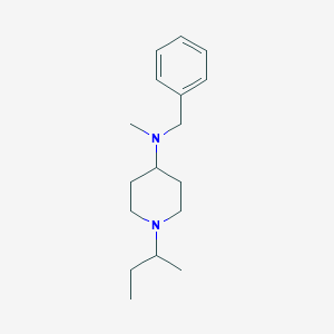 N-benzyl-1-sec-butyl-N-methyl-4-piperidinamine