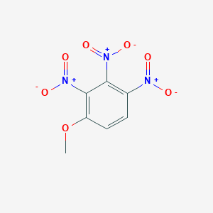 molecular formula C7H5N3O7 B2469935 1-甲氧基-2,3,4-三硝基苯 CAS No. 116779-65-8