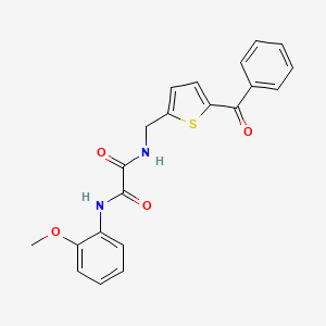 N1-((5-benzoylthiophen-2-yl)methyl)-N2-(2-methoxyphenyl)oxalamide