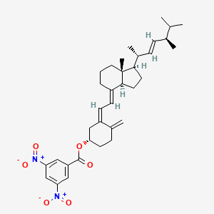 molecular formula C35H46N2O6 B2470107 Vitamin D2-3,5-dinitrobenzoate CAS No. 859928-95-3