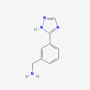 (3-(4H-1,2,4-Triazol-3-yl)phenyl)methanamine