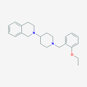 molecular formula C23H30N2O B247016 2-[1-(2-Ethoxybenzyl)-4-piperidinyl]-1,2,3,4-tetrahydroisoquinoline 