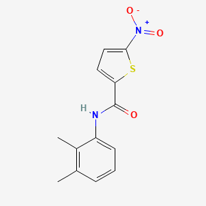 molecular formula C13H12N2O3S B2470233 5-硝基噻吩-2-甲酰胺-N-(2,3-二甲基苯基) CAS No. 329269-82-1