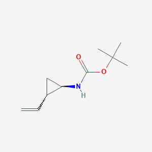 trans-N-t-Butoxycarbonyl-2-ethenylcyclopropylamine
