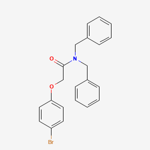 molecular formula C22H20BrNO2 B2470301 N,N-dibenzyl-2-(4-bromophenoxy)acetamide CAS No. 392237-58-0