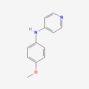 molecular formula C12H12N2O B2470319 N-(4-methoxyphenyl)pyridin-4-amine CAS No. 35488-09-6