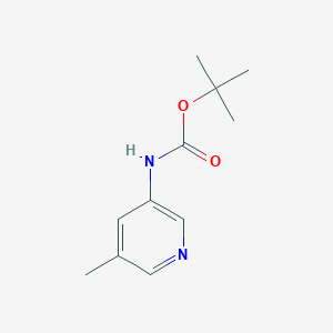molecular formula C11H16N2O2 B2470352 叔丁基（5-甲基吡啶-3-基）氨基甲酸酯 CAS No. 631910-23-1