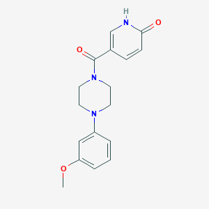 B2470405 5-[4-(3-Methoxyphenyl)piperazine-1-carbonyl]pyridin-2-ol CAS No. 903319-84-6