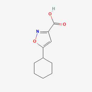 5-Cyclohexylisoxazole-3-carboxylic acid