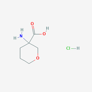 3-aminotetrahydro-2H-Pyran-3-carboxylic acid hydrochloride