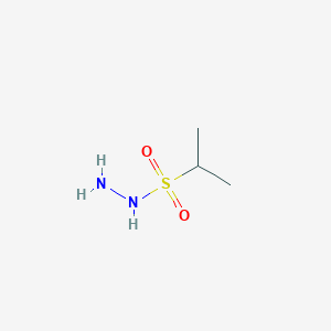 molecular formula C3H10N2O2S B2470562 Propane-2-sulfonohydrazide CAS No. 75287-39-7