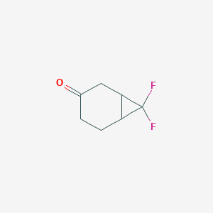 molecular formula C7H8F2O B2470582 7,7-Difluorobicyclo[4.1.0]heptan-3-one CAS No. 1393559-66-4