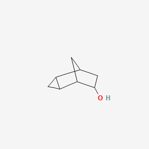 molecular formula C8H12O B2470599 Tricyclo[3.2.1.0(2,4)]octan-6-OL CAS No. 32986-43-9