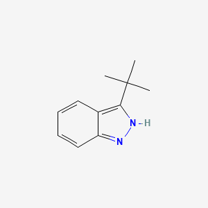 molecular formula C11H14N2 B2470804 3-tert-butyl-1H-indazole CAS No. 1310207-73-8