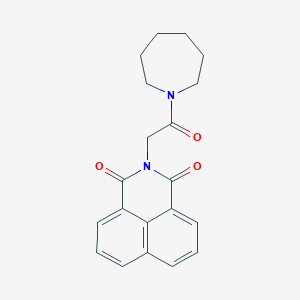 2-(2-Azepan-1-yl-2-oxo-ethyl)-benzo[de]isoquinoline-1,3-dione
