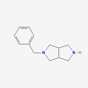 B2470895 2-Benzyloctahydropyrrolo[3,4-c]pyrrole CAS No. 172739-04-7; 86732-22-1