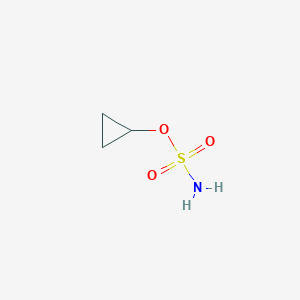 molecular formula C3H7NO3S B2470931 Cyclopropyl sulfamate CAS No. 1098181-58-8