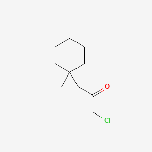 2-Chloro-1-spiro[2.5]octan-2-ylethanone