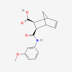 (2S,3R)-3-{[(3-Methoxyphenyl)amino]carbonyl}bicyclo[2.2.1]hept-5-ene-2-carboxylic acid