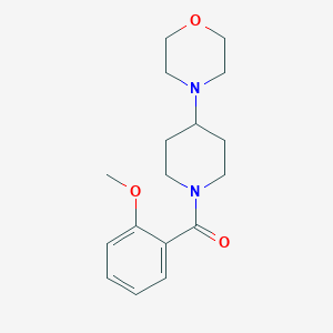 (2-Methoxyphenyl)[4-(morpholin-4-yl)piperidin-1-yl]methanone