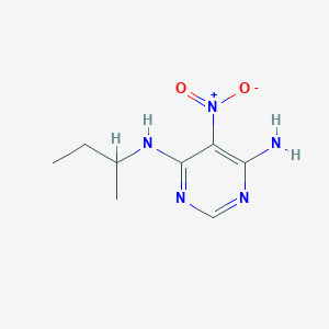 N4-(sec-butyl)-5-nitropyrimidine-4,6-diamine