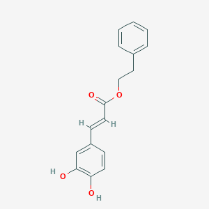 molecular formula C17H16O4 B024712 Caffeic acid phenethyl ester CAS No. 100981-80-4